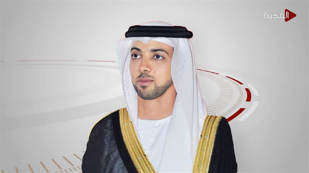 منصور بن زايد يستقبل السفير السعودي 