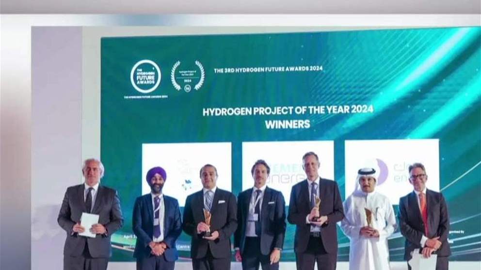 اينوك تفوز بجائزتين مرموقتين في مجال الاستدامة خلال مؤتمر الهيدروجين الأخضر في الشرق الأوسط وشمال أفريقيا 2024