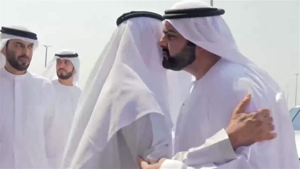 محمد الشرقي قدّمنا واجب العزاء إلى حاكم أم القيوين في وفاة الشيخ عبدالله بن أحمد بن راشد المعلا